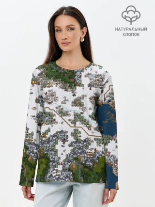 Лонгслив женский. Хлопок / HoMM 3