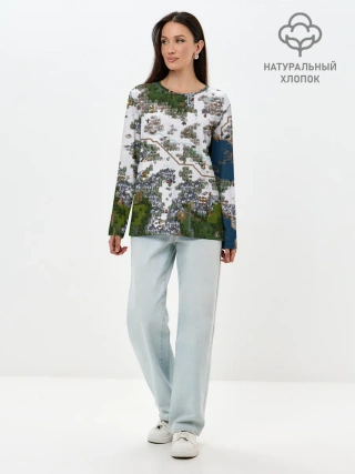 Лонгслив женский. Хлопок / HoMM 3