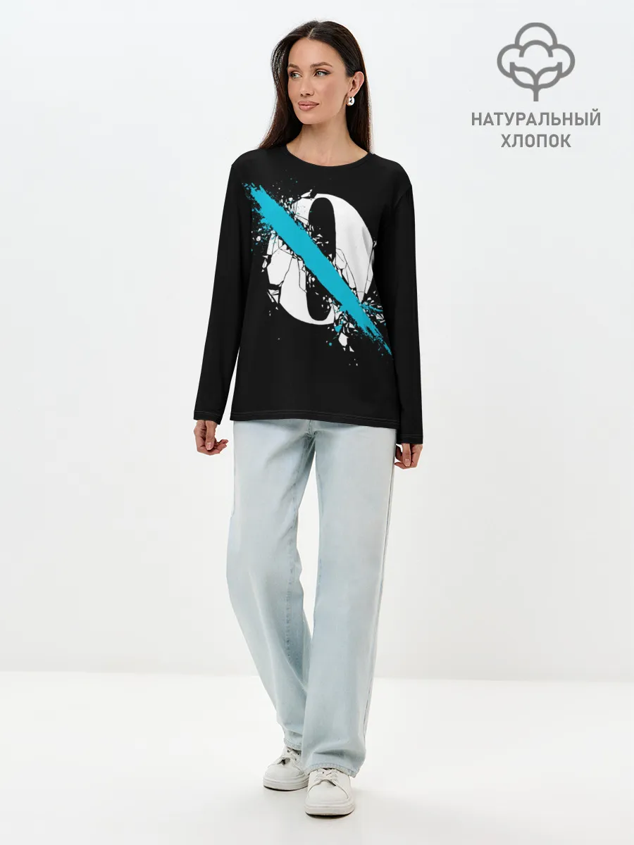 Лонгслив женский. Хлопок / Queens of the Stone Age