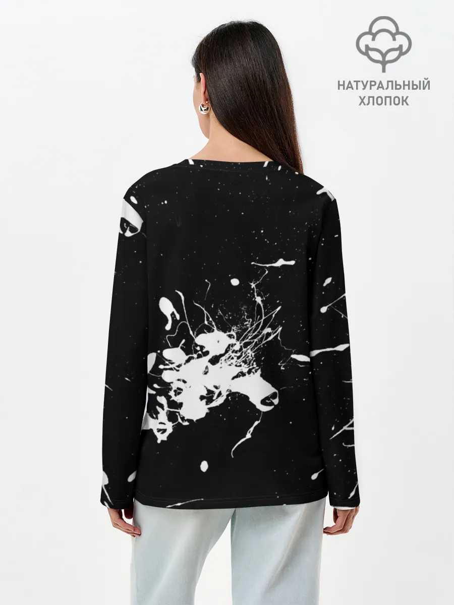 Лонгслив женский. Хлопок / METALLICA