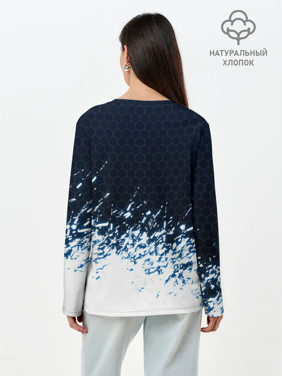 Лонгслив женский. Хлопок / BMW