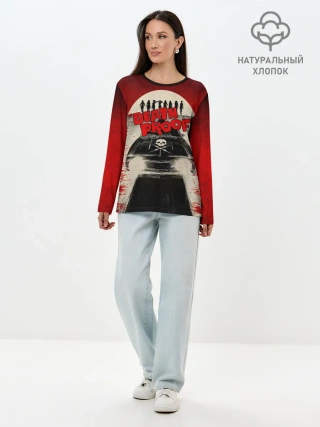 Лонгслив женский. Хлопок / Death Proof