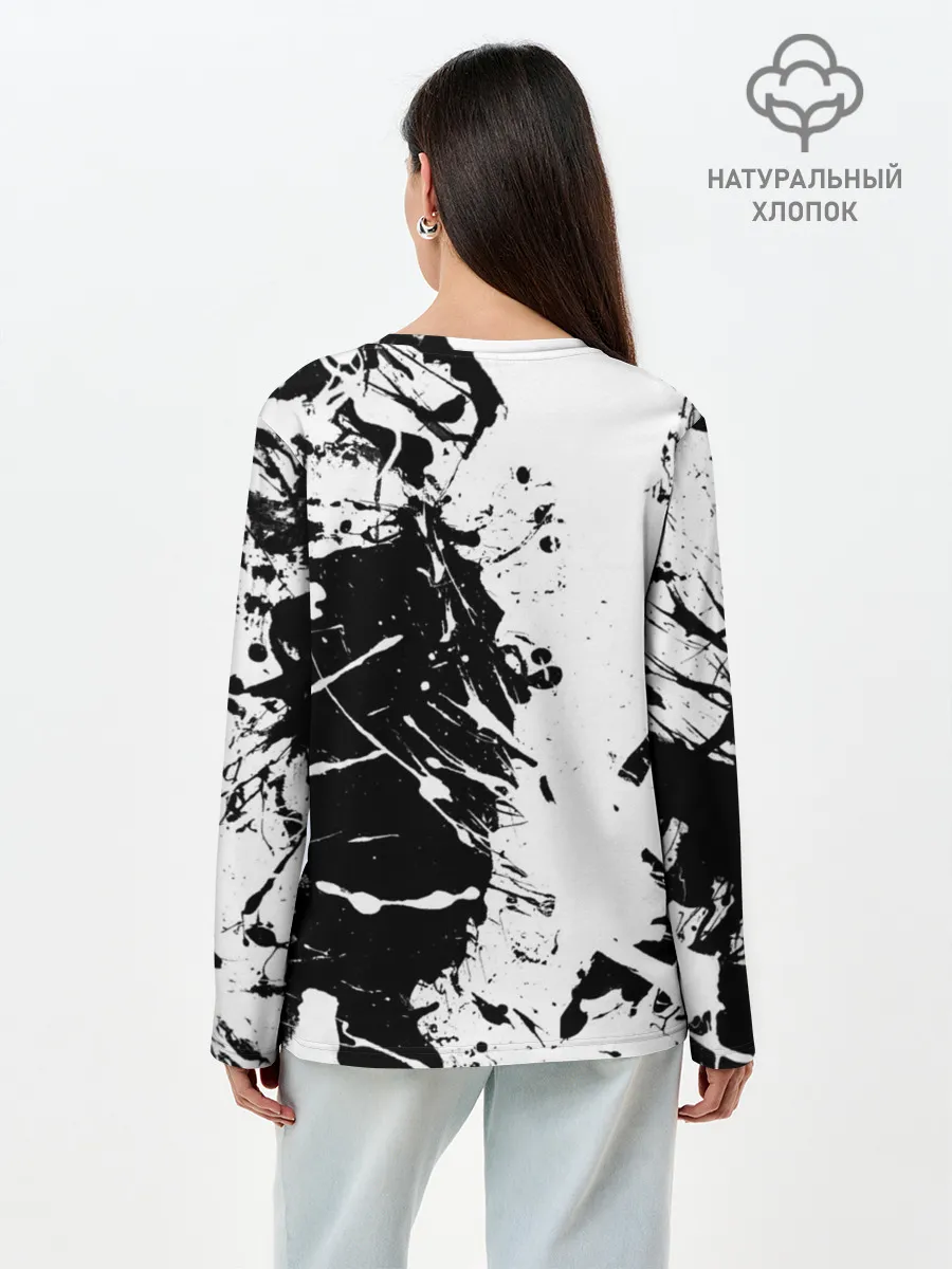 Лонгслив женский. Хлопок / JUVENTUS