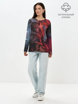 Лонгслив женский. Хлопок / League of Legends