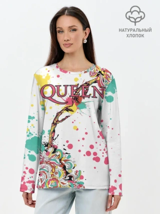 Лонгслив женский. Хлопок / Queen
