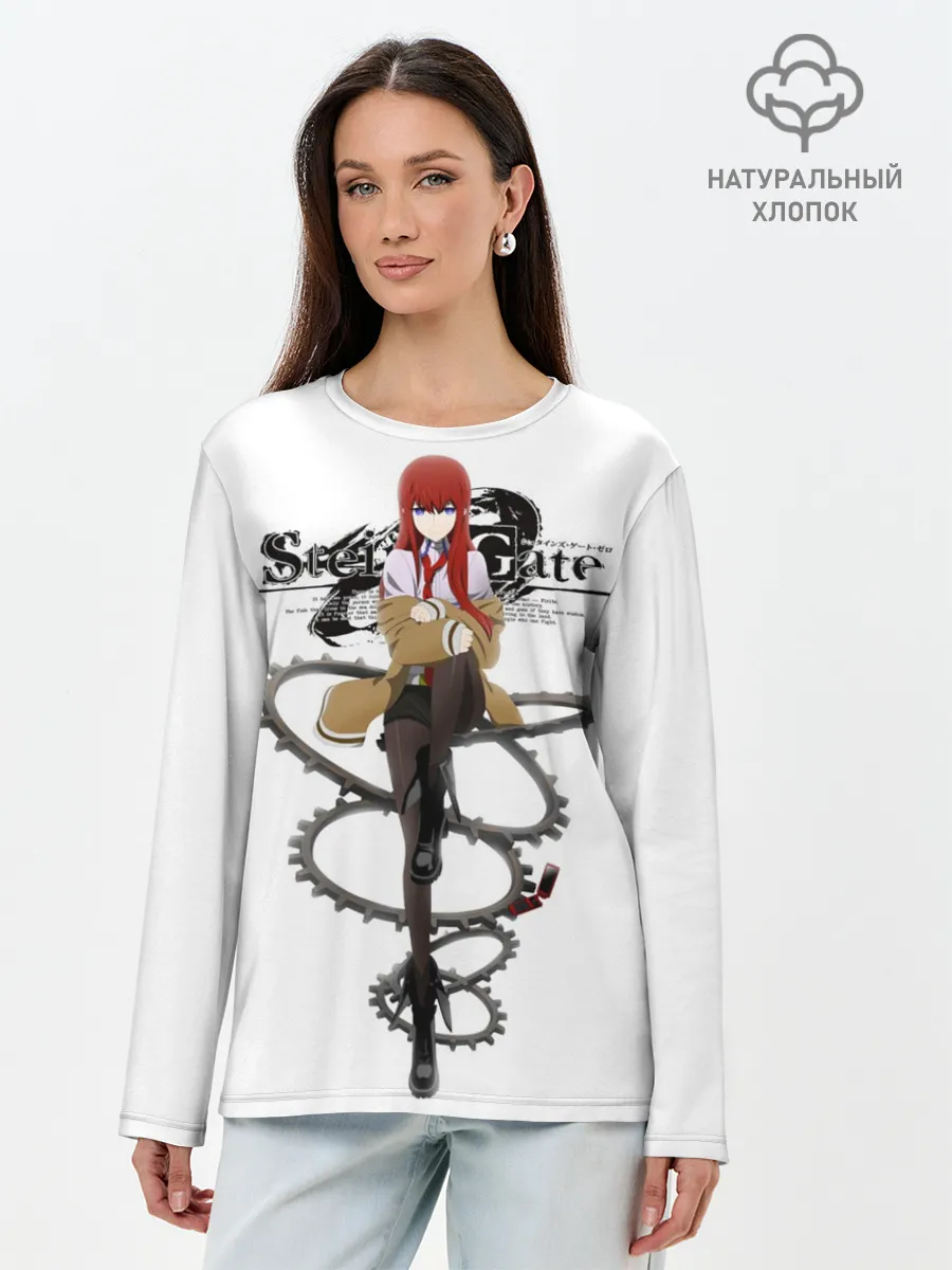 Лонгслив женский. Хлопок / Врата Штейна