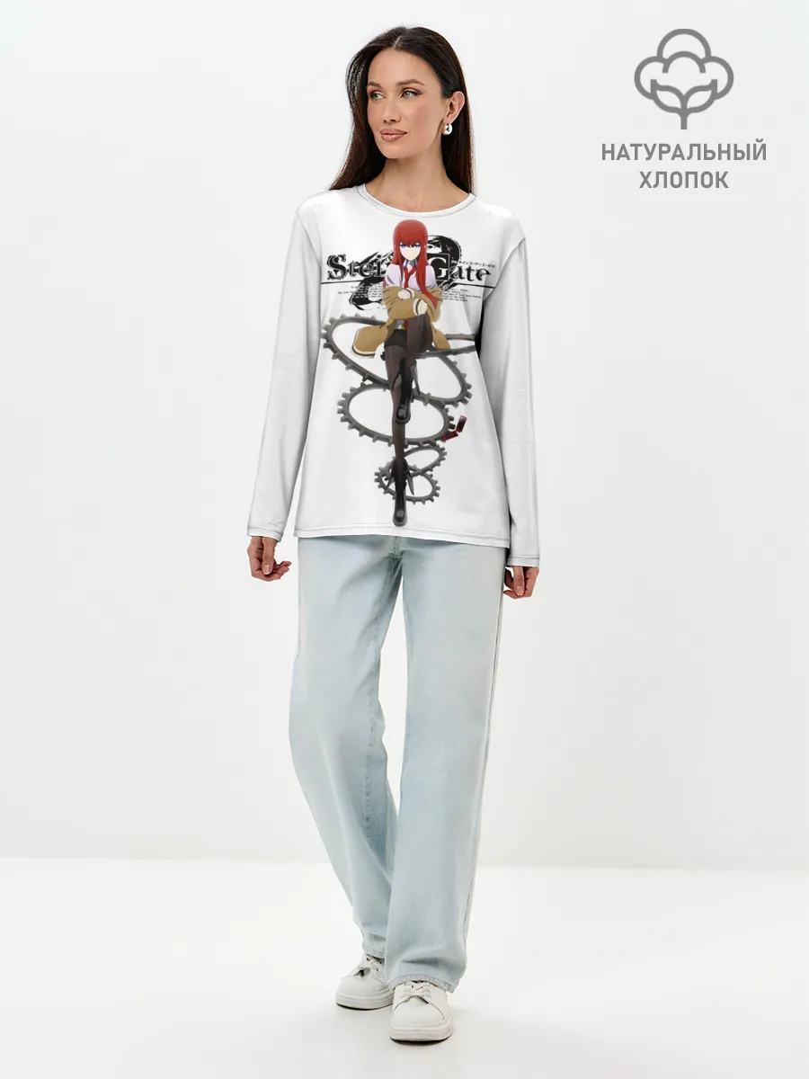 Лонгслив женский. Хлопок / Врата Штейна