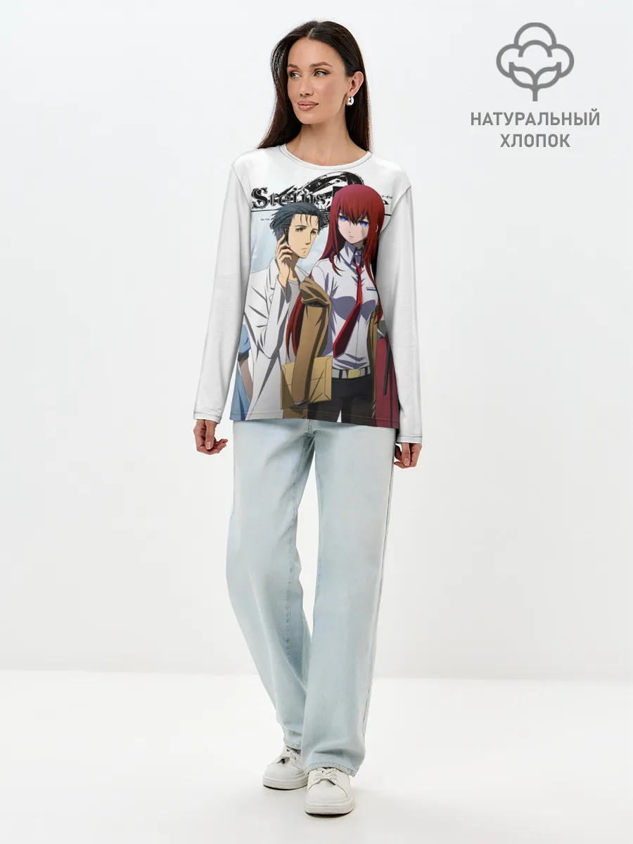 Лонгслив женский. Хлопок / Врата Штейна