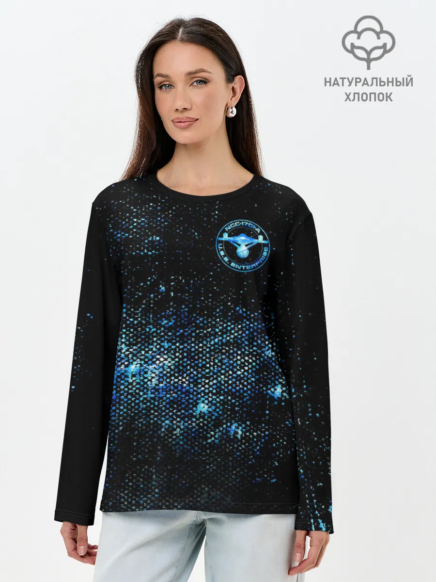 Лонгслив женский. Хлопок / Star Trek