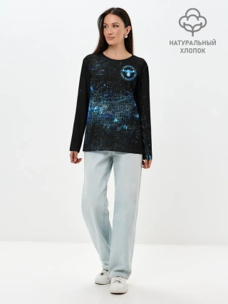 Лонгслив женский. Хлопок / Star Trek