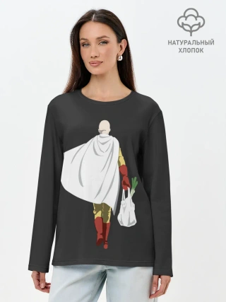 Лонгслив женский. Хлопок / Saitama