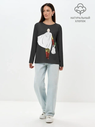 Лонгслив женский. Хлопок / Saitama