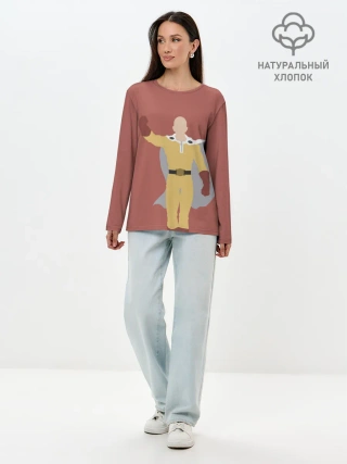 Лонгслив женский. Хлопок / Saitama