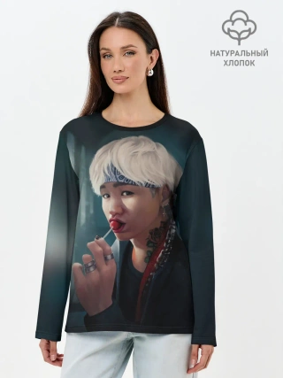 Лонгслив женский. Хлопок / Suga