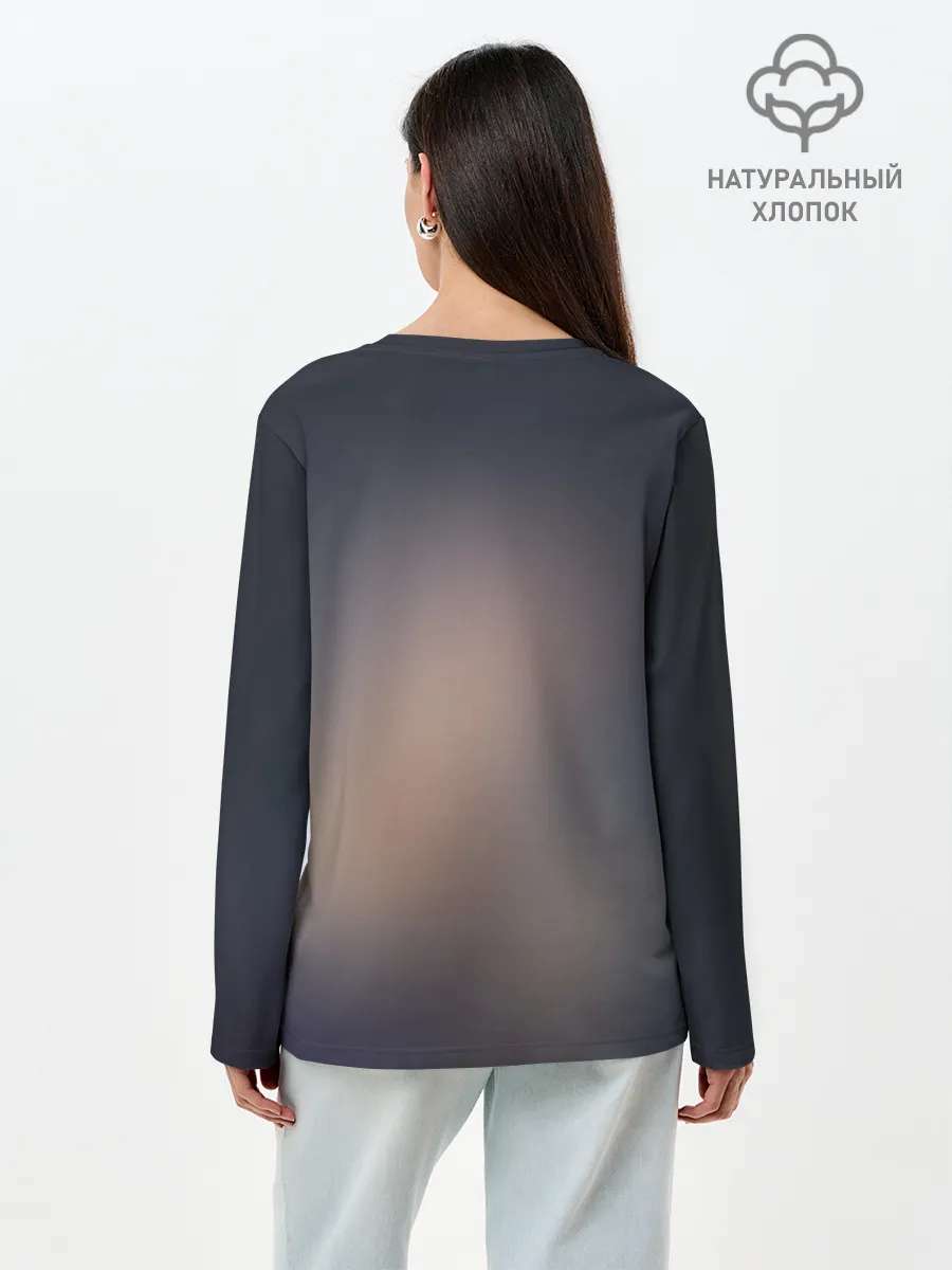 Лонгслив женский. Хлопок / Hair