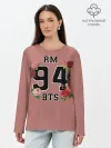 Лонгслив женский. Хлопок / RM BTS