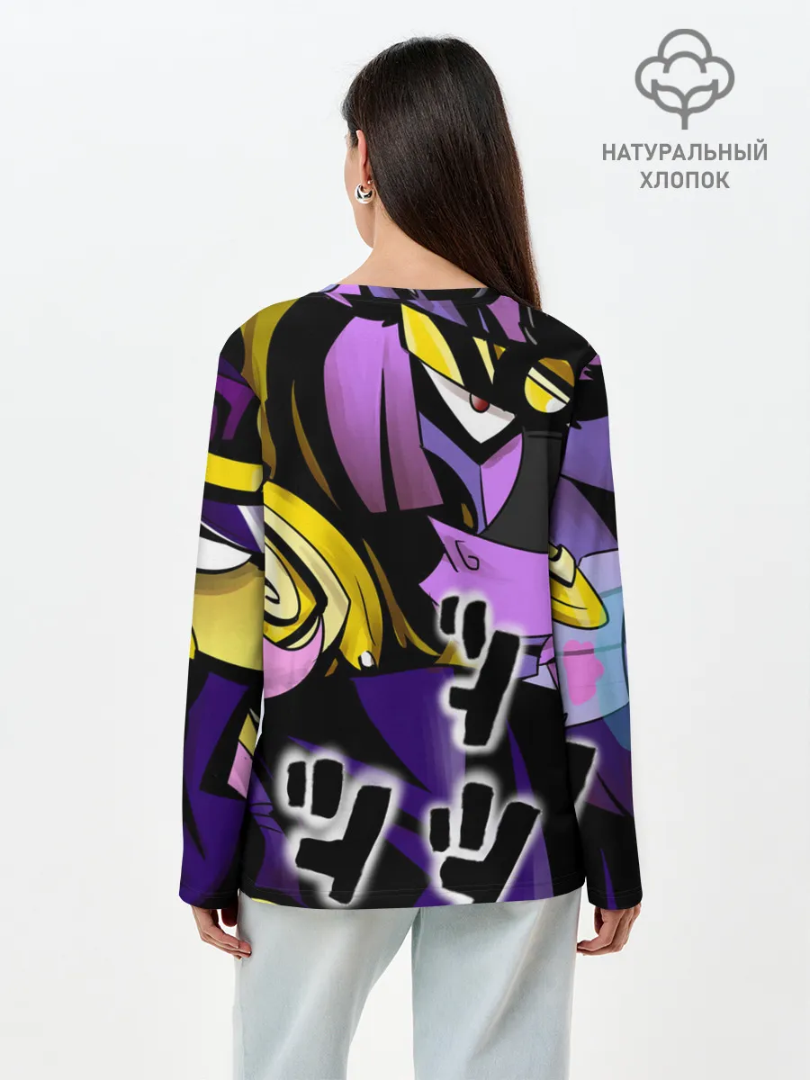 Лонгслив женский. Хлопок / JoJo Bizarre Adventure