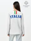 Лонгслив женский. Хлопок / Сборная Италии
