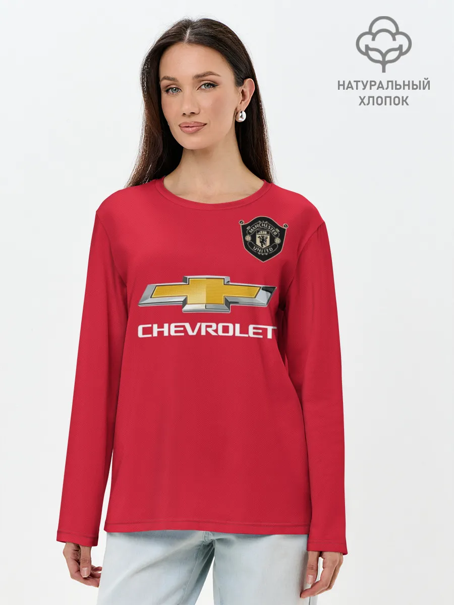 Лонгслив женский. Хлопок / Pogba home 19-20