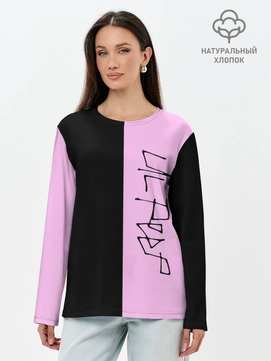 Лонгслив женский. Хлопок / LIL PEEP