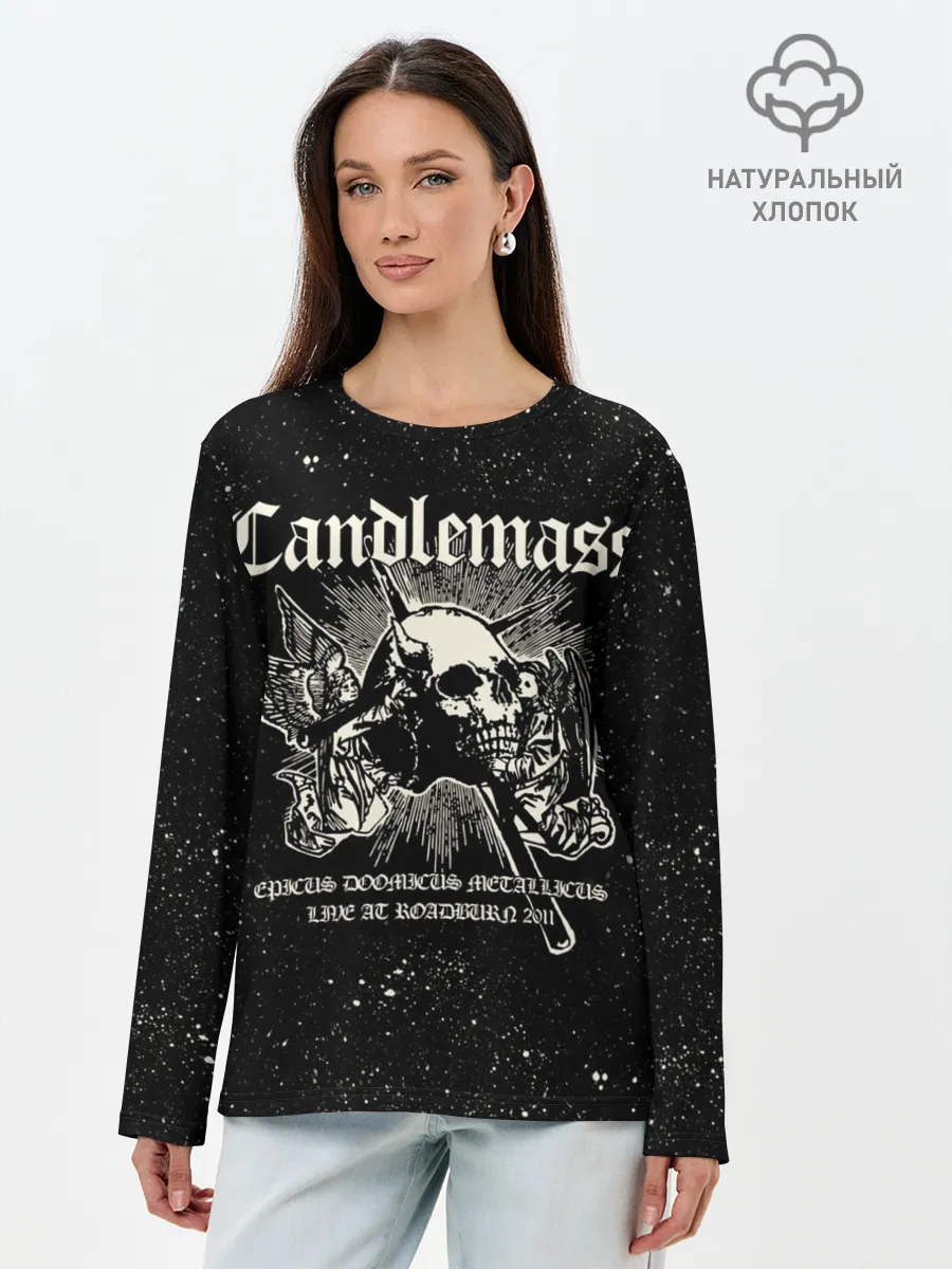 Лонгслив женский. Хлопок / Candlemass