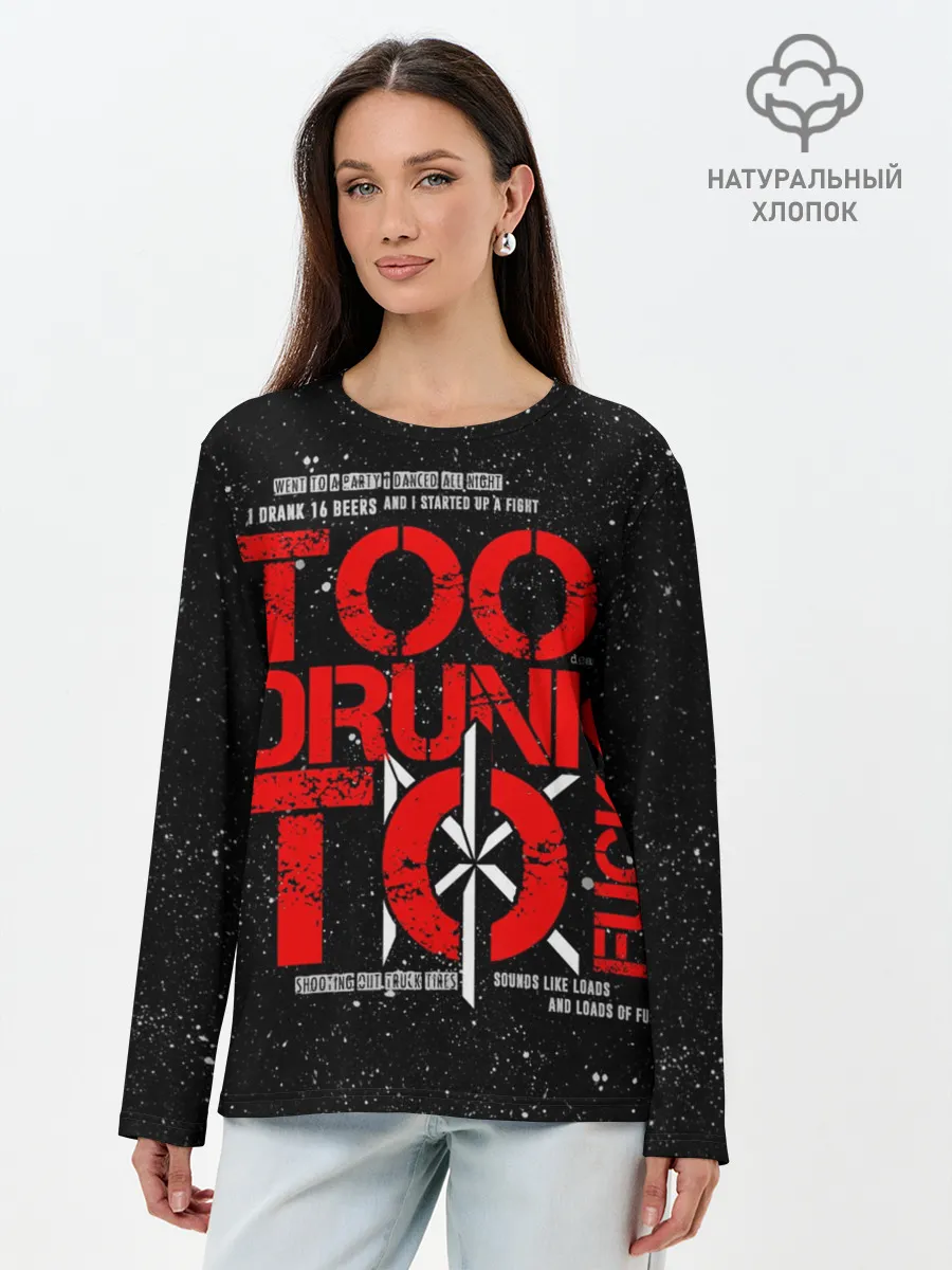 Лонгслив женский. Хлопок / Dead Kennedys