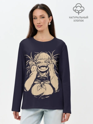 Лонгслив женский. Хлопок / Senpai