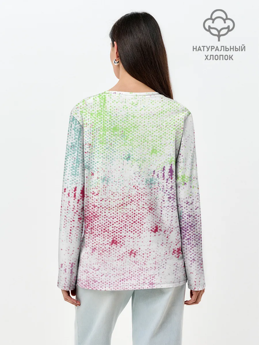 Лонгслив женский. Хлопок / JoJo Bizarre Adventure