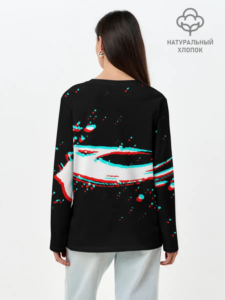 Лонгслив женский. Хлопок / Sally Face