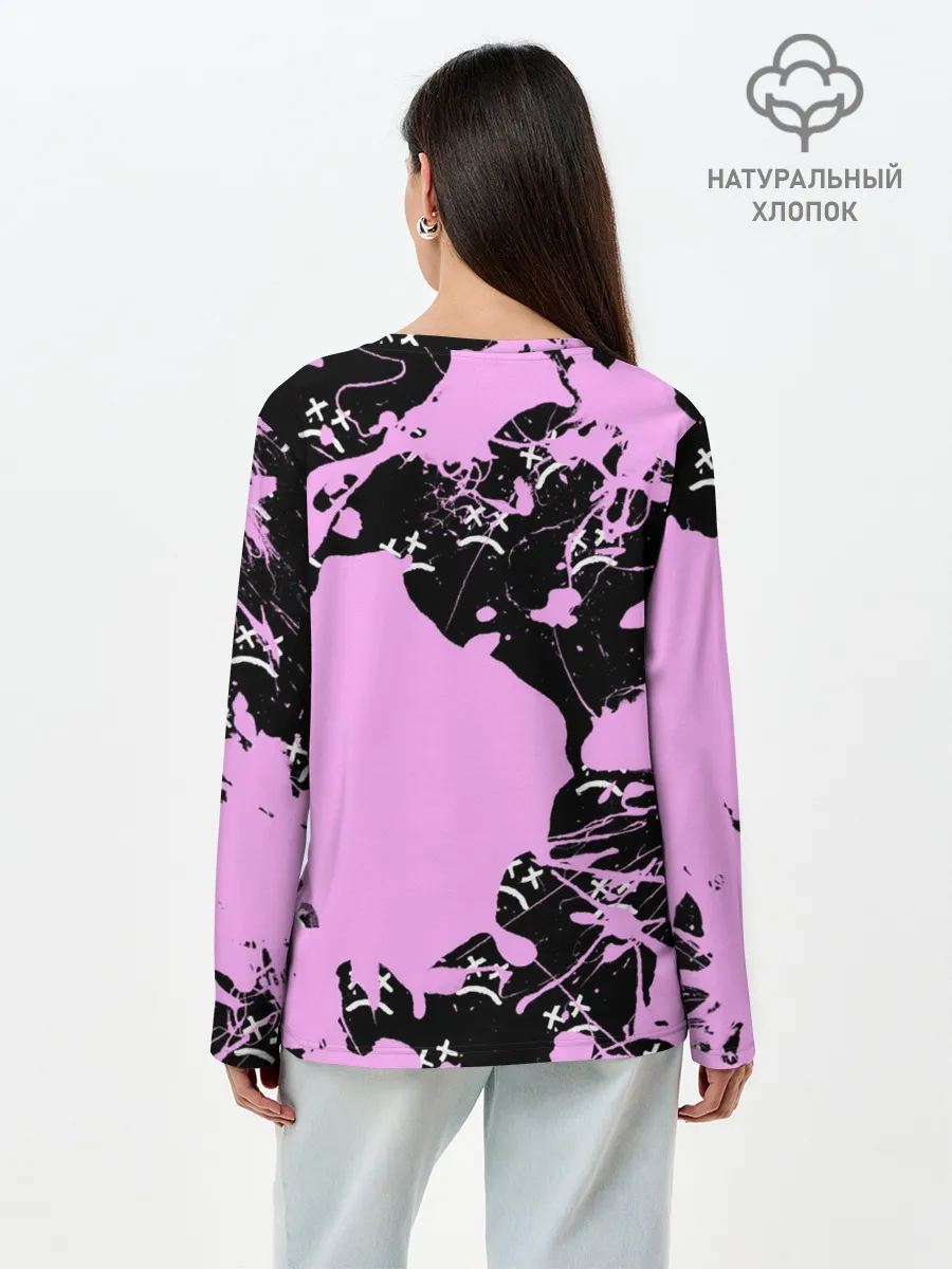 Лонгслив женский. Хлопок / LIL PEEP