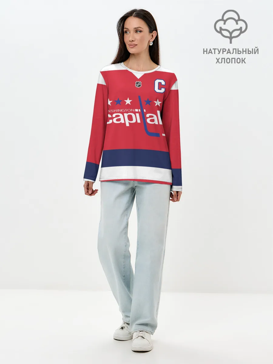 Лонгслив женский. Хлопок / Александр Овечкин