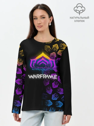 Лонгслив женский. Хлопок / WARFRAME