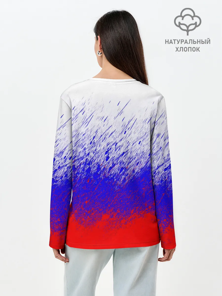 Лонгслив женский. Хлопок / Россия