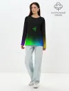 Лонгслив женский. Хлопок / RAZER NEON
