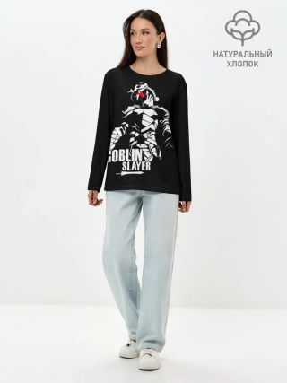 Лонгслив женский. Хлопок / Goblin Slayer 4