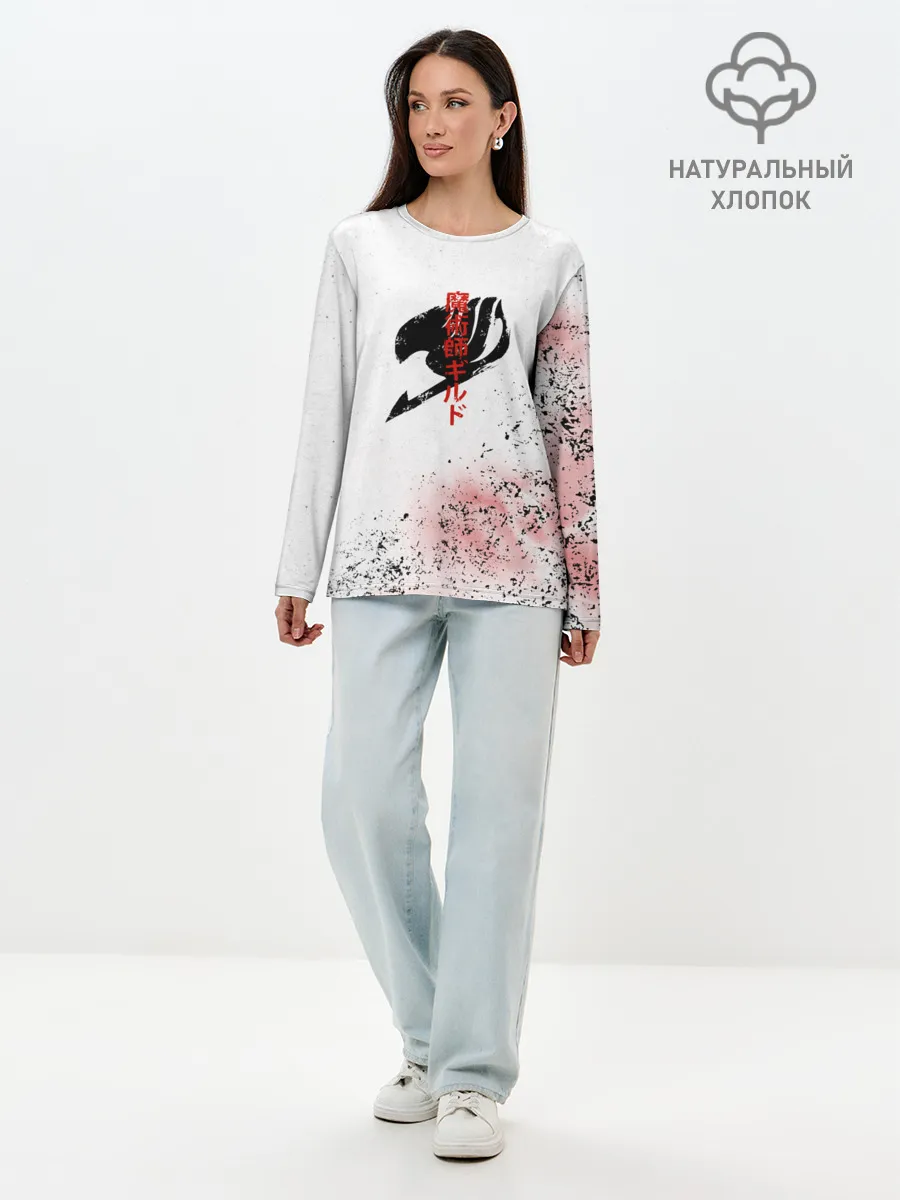 Лонгслив женский. Хлопок / Fairy Tale logo