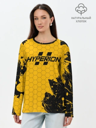 Лонгслив женский. Хлопок / BORDERLANDS HYPERION