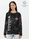 Лонгслив женский. Хлопок / Toyota