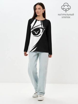 Лонгслив женский. Хлопок / GODE GEASS