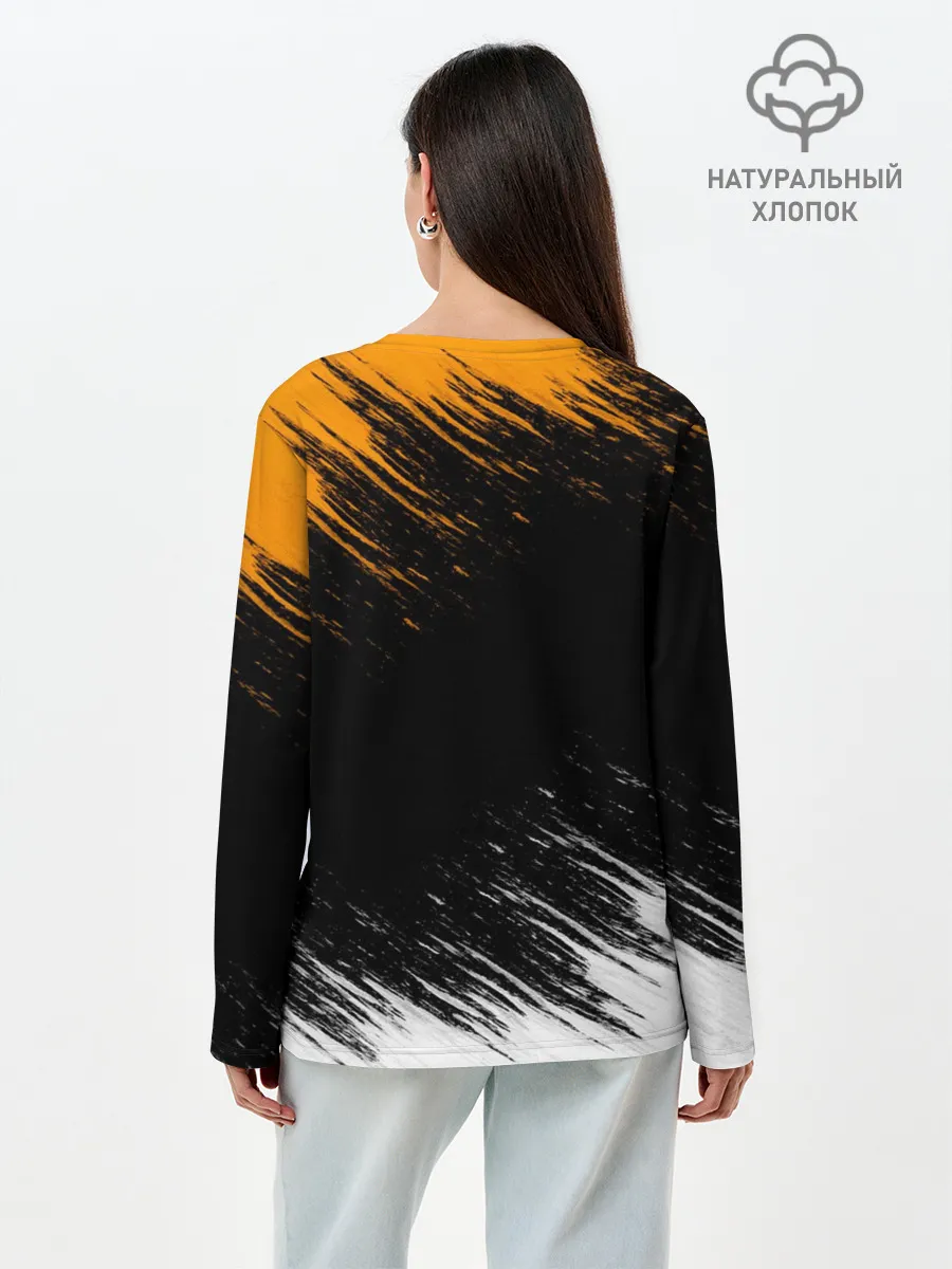 Лонгслив женский. Хлопок / Порно