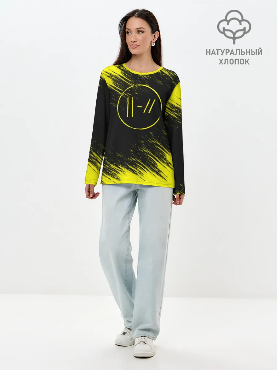 Лонгслив женский. Хлопок / Twenty One Pilots 5