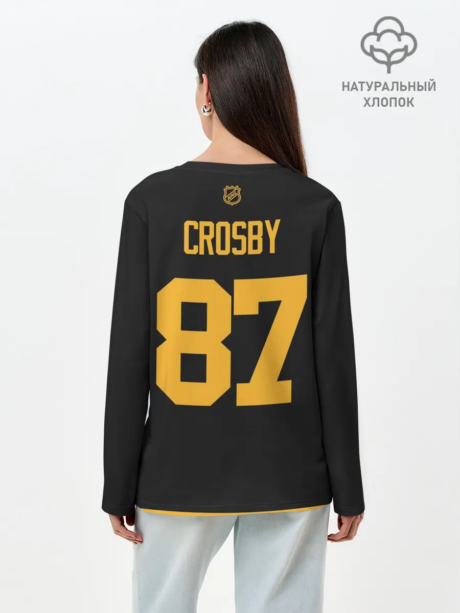 Лонгслив женский. Хлопок / Кросби