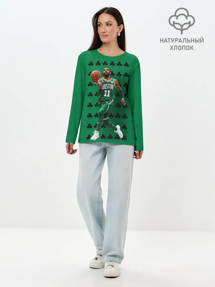 Лонгслив женский. Хлопок / Кайри Ирвинг 11