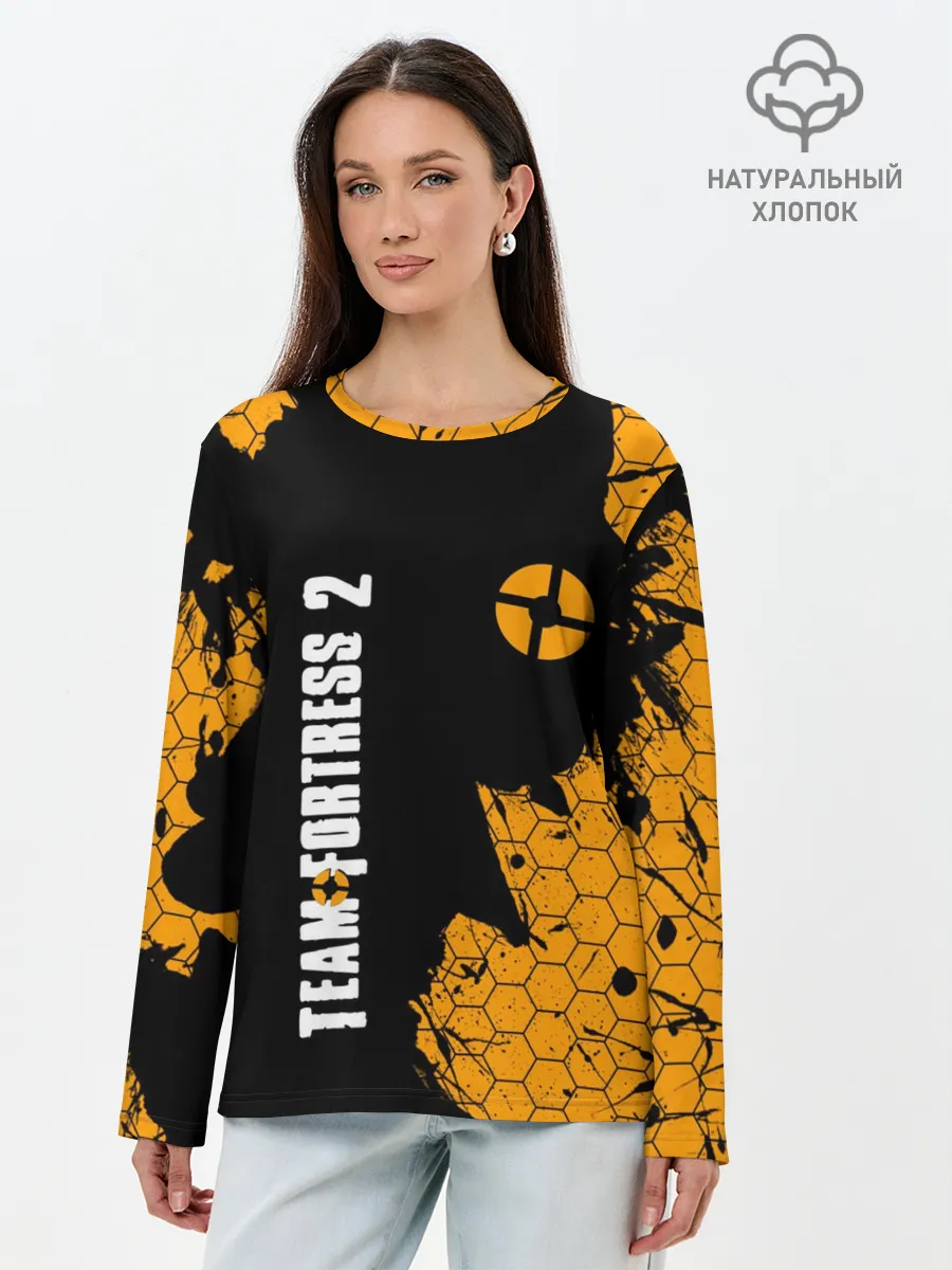 Лонгслив женский. Хлопок / TEAM FORTRESS 2