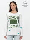 Лонгслив женский. Хлопок / Zombie Lover