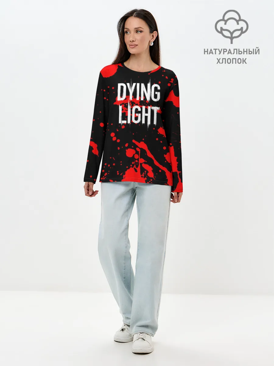 Лонгслив женский. Хлопок / Dying Light