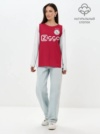 Лонгслив женский. Хлопок / Тадич 19-20 home