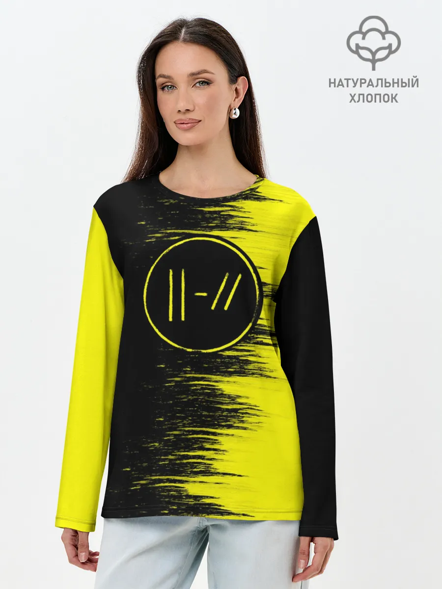 Лонгслив женский. Хлопок / Twenty One Pilots 7