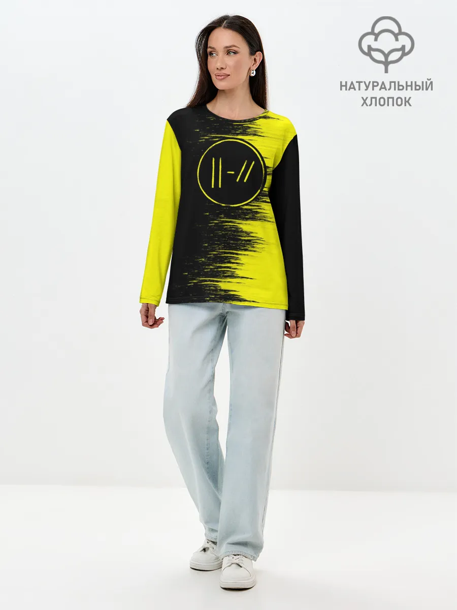 Лонгслив женский. Хлопок / Twenty One Pilots 7