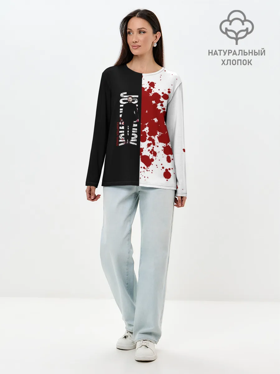 Лонгслив женский. Хлопок / Джон Уик